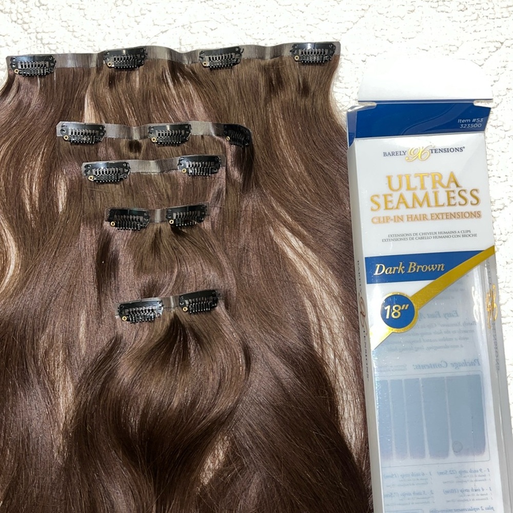 18 inch clip in hair extensions